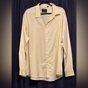 Men's light yellow shirt